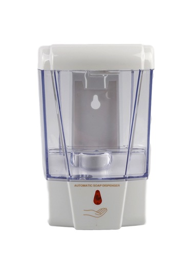 Otomatik Sabun Dağıtıcı El Sabunu Kızılötesi Hareket Sensörü El Şampuanı Sabunu Alkol Su Geçirmez Banyo Mutfak Otel Restoran 700ml Kapasite Beyaz