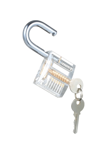 Yaozixa 17 Parçalı Kilit Açma Seti + 3 Şeffaf Antrenman Kilidi - Profesyonel Ve Başlangıç Seviyesi İçin Şeffaf