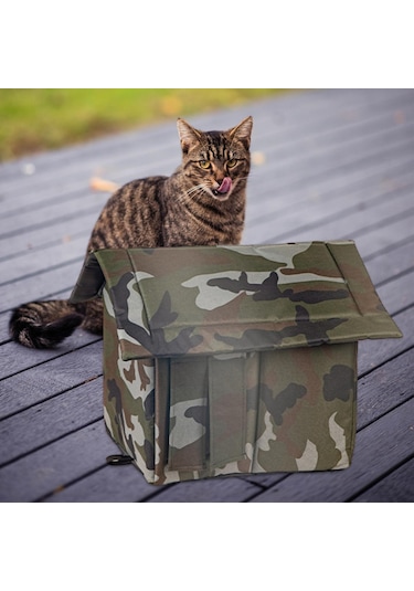 Suntek Kedi Köpek Çadır Kabin Su Geçirmez Yatak Oxford S