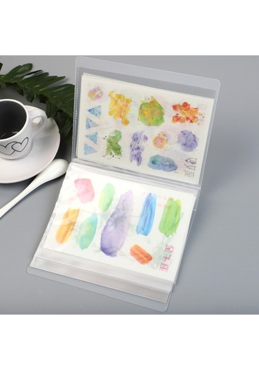 Didadodo Şeffaf Pp Malzemeden Hafif Ve Dayanıklı Kitap Saklama Kutusu 16.1x12.8x2.5cm