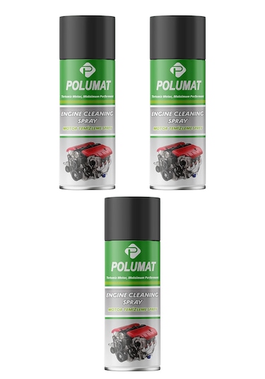 Motor Temizleme Spreyi 500 Ml 3'lü Paket