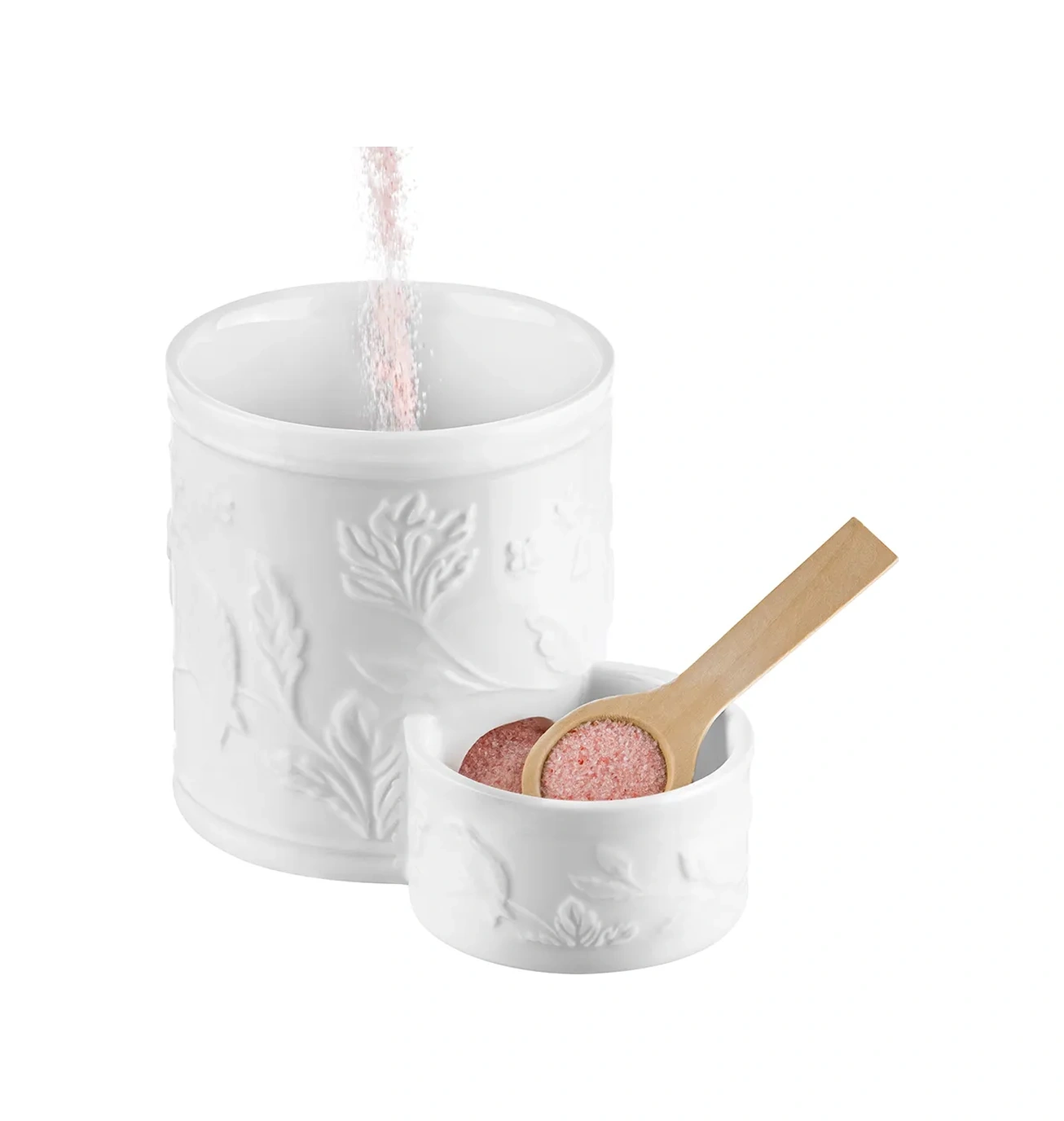 Elan Gallery Dökme Ürünler İçin Kavanoz "dal Üzerindeki Kuşlar", 500 Ml 161680200 Beyaz