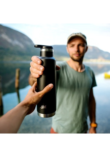 Esbit Pictor Paslanmaz Çelik Izoleli Termos Siyah 0.55 L