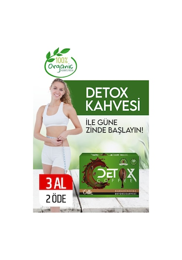 Detoxum Îlk Haftada Hafifle Hindiba Kahve Diyete Destek İçecek Tozu 1 Kutu 10 G