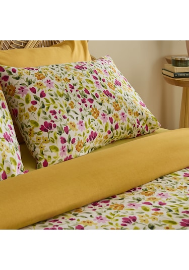 Sarah Anderson Bloomsy Çift Kişilik Nevresim Takımı Pembe Pembe