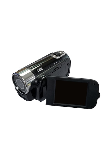 Samdoo D100 Siyah Avrupa Standartlı 16mp Hd Dijital Video Kameralı - Kompakt, Taşınabilir, Kolay Kullanım - Aile Ve Arkadaşlarla Keyifli Anlar Çok Renkli