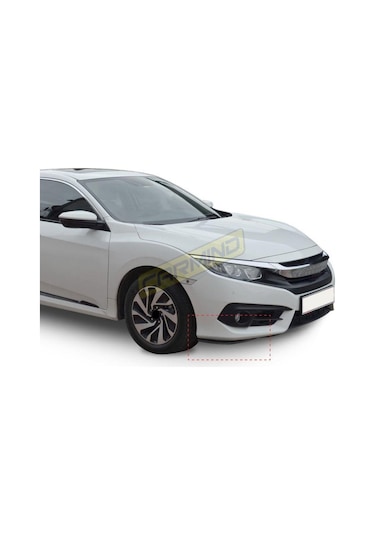 Honda Civic Fc5 Ön Tampon Altı Flap  2016-2019