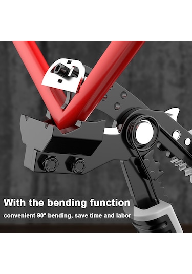 Symbee Elektrikçi Çift Taraflı Telli İç Çekirdek Korumalı Kablo Soyucu - 28 Fonksiyonlu, 40mm Açılım, Ergonomik Kuru, Dayanıklı Çelik Uçlar