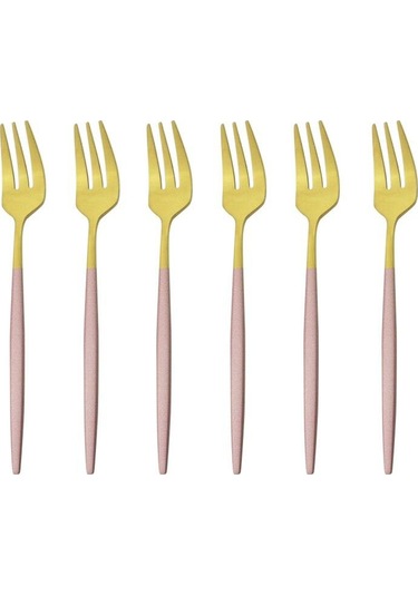 Pembe Ve Altın 6 Adet Renkli Çatal Seti Çay Kek Aperatif Çatal Yemek Takımı Çatal Bıçak Takımı Mat Paslanmaz Çelik Sofra Tatlı Meyve Çatalı Gümüş Seti Pembe Ve Altın 6 Adet Renkli Çatal Seti Çay Kek Aperatif Çatal Yemek Takımı Çatal Bıçak Takımı Mat Paslanmaz Çelik Sofra Tatlı Meyve Çatalı Gümüş Seti