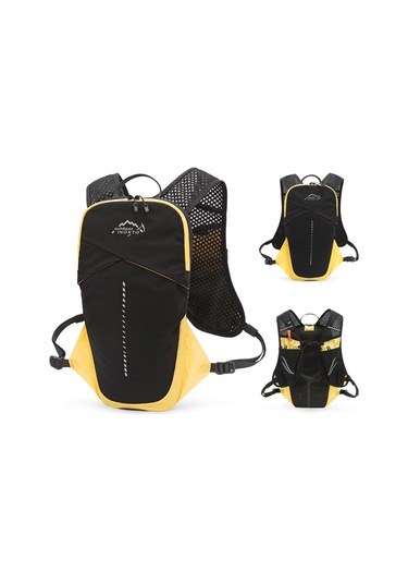 Inoxto-5l Hidrasyon Yelek Sırt Çantası 1.5l Su Torbası Bölmeli Sarı