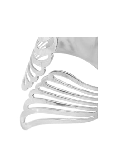 Suntek 10 Parça Peçete Halkaları Gelin Ziyafet Otel Gümüş Gümüş