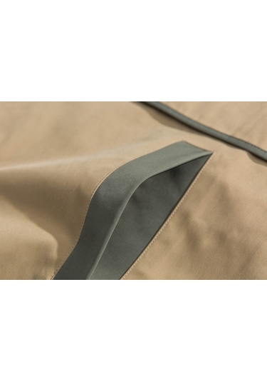 Sımıcg Salaş Günlük Giyim Kapşonlu Ceket-beyaz Beyaz