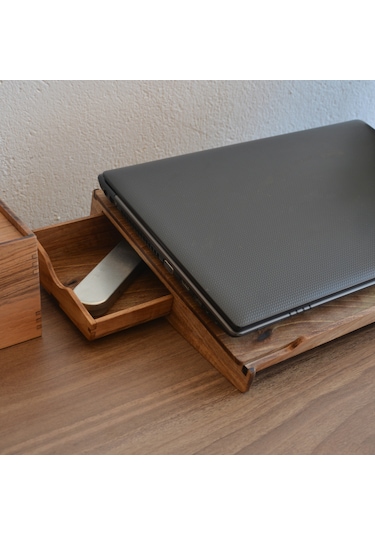 Woodsaka Walstand 2.0 - Çekmeceli Laptop Ve Notebook Standı - 17