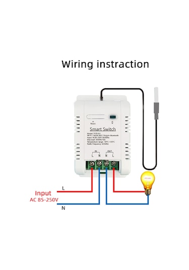 Tuya Wifi Akıllı Enerji Devre Kesici Anahtarı Gerçek E25636-16a-2