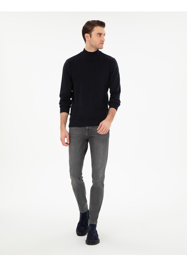 Pierre Cardin Erkek Lacivert Kazak /triko 50300498-vr033 Lacivert