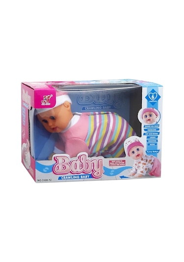 Emekleyen Bebek Figürü 0