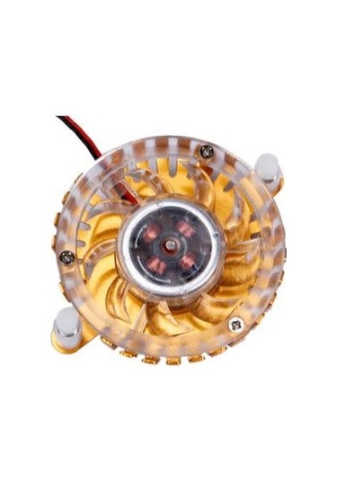 12 Volt Universal Vga Fan Yuvarlak Ekran Kartı Soğutma Fanı