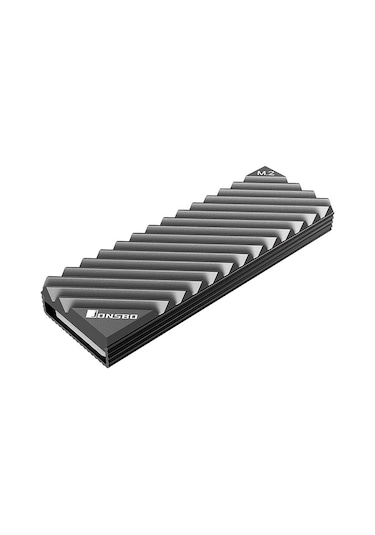 Reedark M.2 2280 Ssd Passif Soğutucu - Tam Alüminyum Radyatör, Anotasyonlu, Araçsız Kurulum, Gri