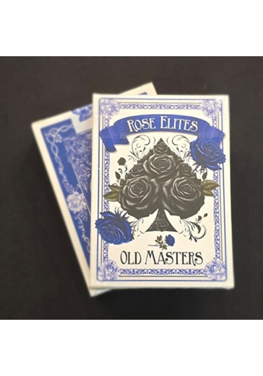 Rose Elites - Old Masters Blue Marked Deck İşaretli Premium Oyun Kağıdı İskambil Kartları Destesi