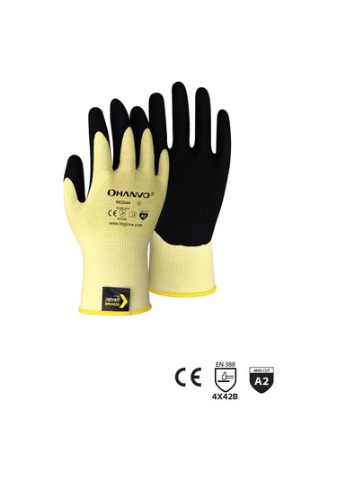 Isıya Dayanıklı Nitril Kaplama Eldiven