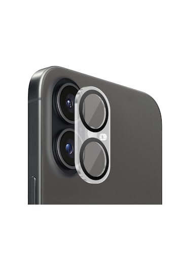 Buff Apple Uyumlu iPhone 17 Şeffaf Kamera Lens Koruyucu Şeffaf