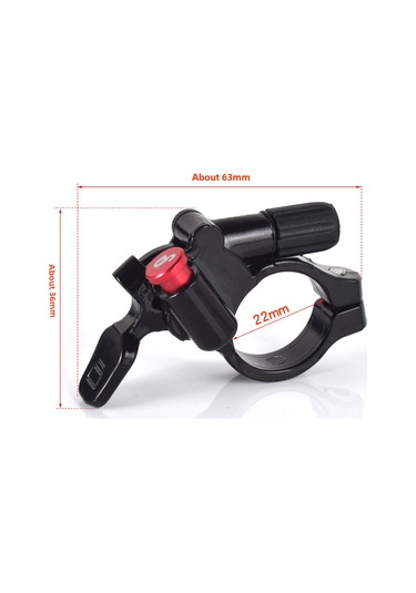 Gajeena Mountain Bike Fork Yedek Parçası: Universal Alüminyum Korumalı Kilitleme Anahtarı + Tel, Şok Emici, Kolay Kurulum, Bisiklet Aksesuarı Model B