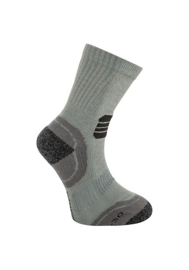 Thermoform Running Çocuk Çorap Gri Çok Renkli