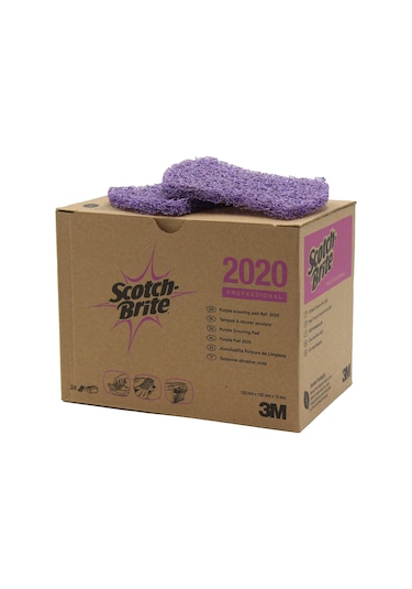 Scotch-Brite Mor Ovma Süngeri 24'lü