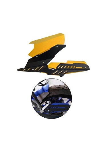 Didadodo Suntek Yamaha Mt03 R3 R25 Altın Kapak Arka Çamurluk, Çamurluk Zincir Koruma Altın