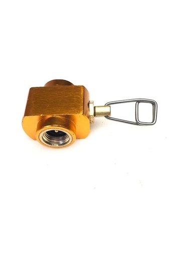 Bloomnest Kamp Gaz Tankı Dolum Adaptörü - Çok Renkli, Ayarlanabilir Gaz Kartuşu Dönüştürücü Renkli Tasarım Çok Renkli