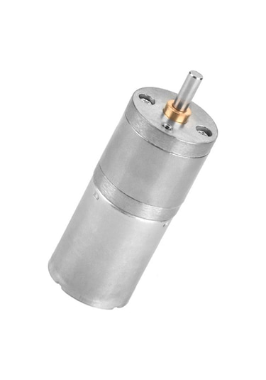 Wezone 12v 100rpm Metal Dişli Dc Motor, Yüksek Tork, Düşük Gürültü, 25mm Dış Çaplı Ga370 Robot, Elektronik Kilit Uygulamaları