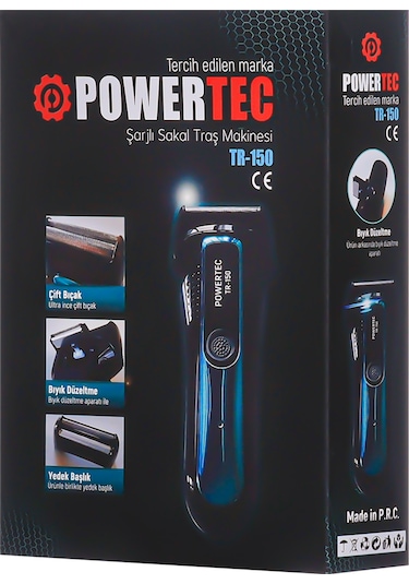Powertec TR-150 Günlük Tıraş Makinesi