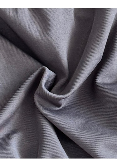 Alya Underwear Büyük Beden Tayt Dalgıç Kumaş Yüksek Bel Antrasit