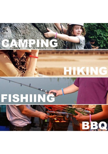 Symbee Doğal Bitkisel Yağlı Kovucu Bilezikler, Su Geçirmez, Deet'siz, Bağımsız Paketli, Dışarıda Ve İçeride Kullanım, Yumuşak Eva Malzeme