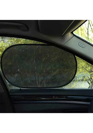 Hightower 2 Adet Deniz Kaplumbağalı Araç Güneşlik Perdesi Upf50+ Uv Koruma Şeffaf Statik