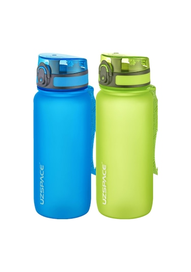 Uzspace 2'li Tritan Matara Seti 650 ML 14 Farklı Renk Seçeneği Fiftyfifty