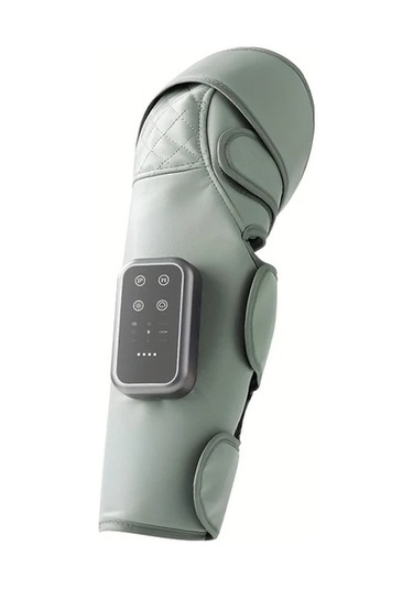 Fochsia Elektrikli Çok Fonksiyonlu Bacak Masaj Aleti Light Grey 1pc Hava Kompresyonlu Isıtmalı 3 Mod 3 Şiddet Seviyesi Type-c Şarj Altın