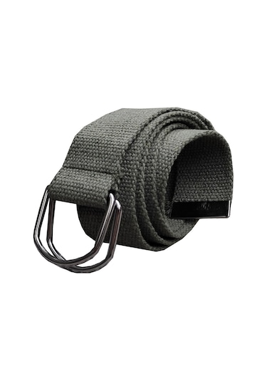 Kemer Dünyası Unisex Halka Tokalı Taktik Tarz Bez Kemer