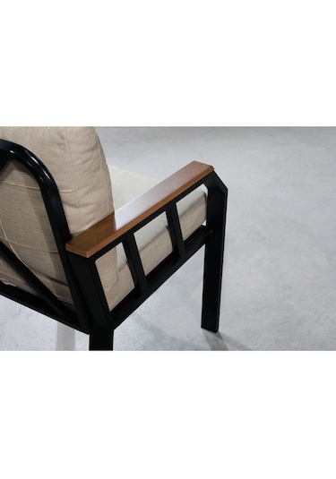 Tu Tienda Nergiz 2 1 1 Masa Bahçe Balkon Mobilyası,vizon Vizon