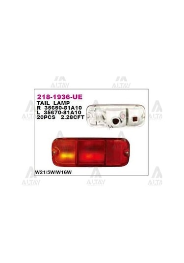 DEPO 218-1936R-UE Stop Lambası Sağ- Suzuki Grand Vitara 98-04
