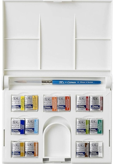 Winsor & Newton Cotman 14 Renk Tablet Suluboya