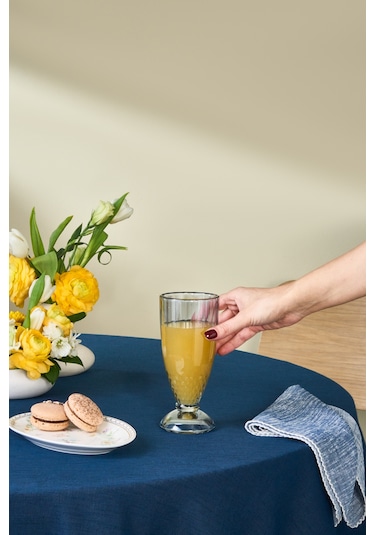 Karaca Minton Meşrubat Bardağı Açık Mavi Mavi