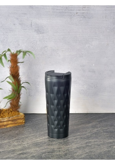 H2o Termos Kupa 400 Ml Siyah Siyah
