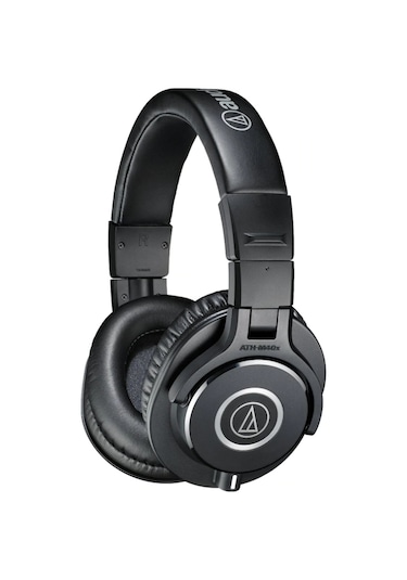 Audio-Technica ATH-M40X Stüdyo Referans Kulak Üstü Mix ve Kayıt Kulaklığı