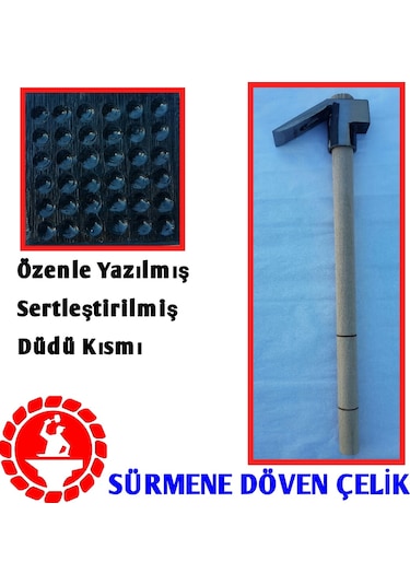 Sürmene El Yapımı Çelik Küçük Keser Keskin Sağlam A + Kalite