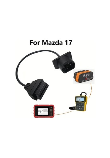 Xuweiwei For Ford 7pin Obd1 Obd2 Adaptor Kablosu Toyota Bmw Opel Mazda Araçlar İçin Tarayıcı