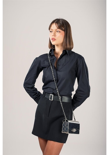 Ççs Kadın 17773 Omuz Askılı El Çantası GÜMÜŞ