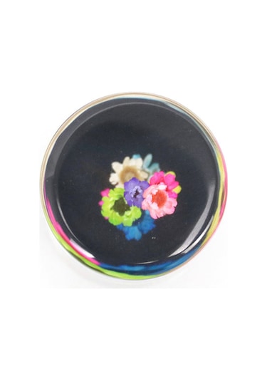 Wezone Otomatik Araba Vites Kolu Dekoru - M12x1.25 Dişli, Reçine Malzeme, Rastgele Çiçek Desenli, 203g Ağırlık