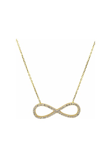 Cigold Taşlı Kolye 14 Ayar Altın 1.69 Gr 6560 509270291