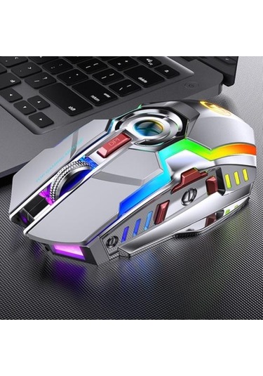 Jms A5 Kablosuz RGB 7 Tuşlu 1600 Dpı Oyun Mouse